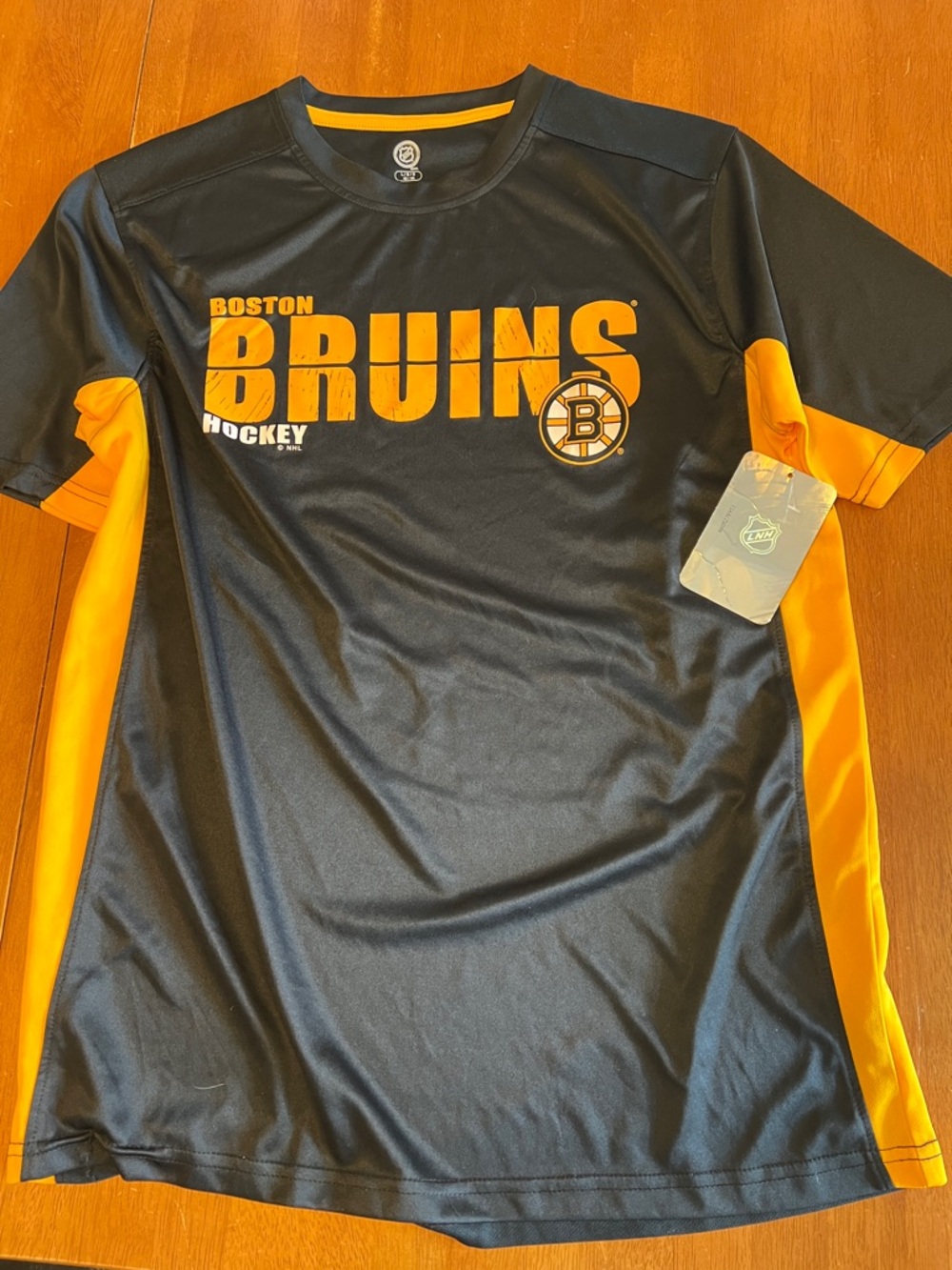 NHL Black and Gold Boston Bruins Team Tee